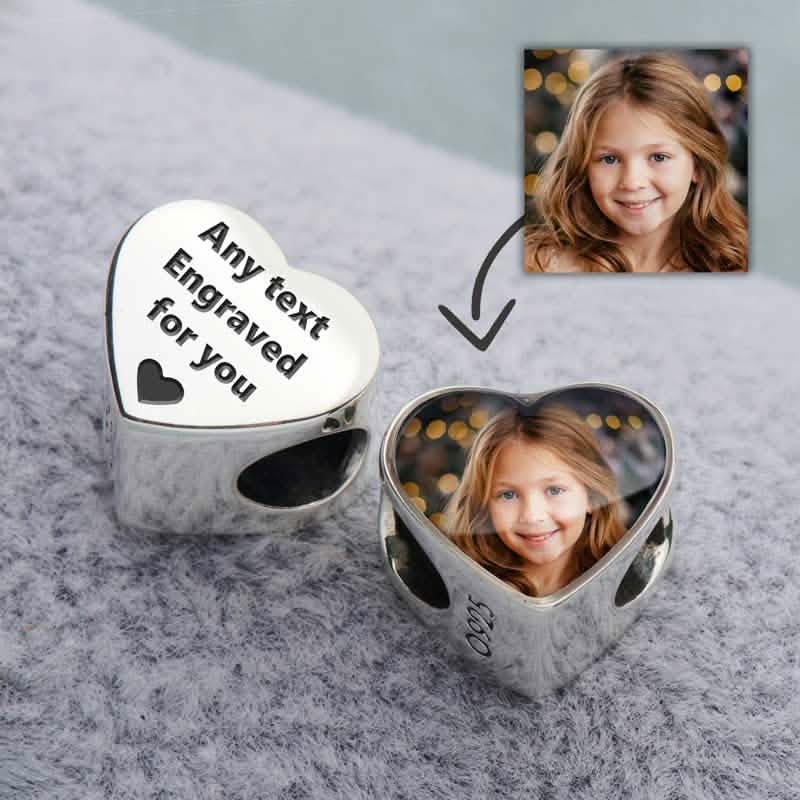 Engraved Photo Charm | Photo Charms | Featherlings UK