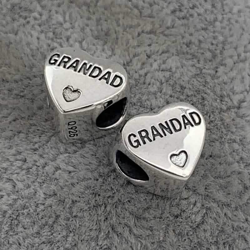 Grandad Heart Photo Charm | Photo Charms | Featherlings UK