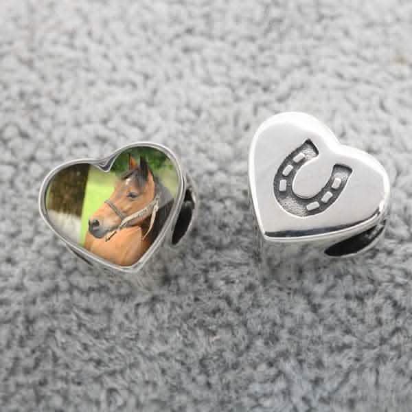 Horse Shoe Photo Charm | Photo Charms | Featherlings UK