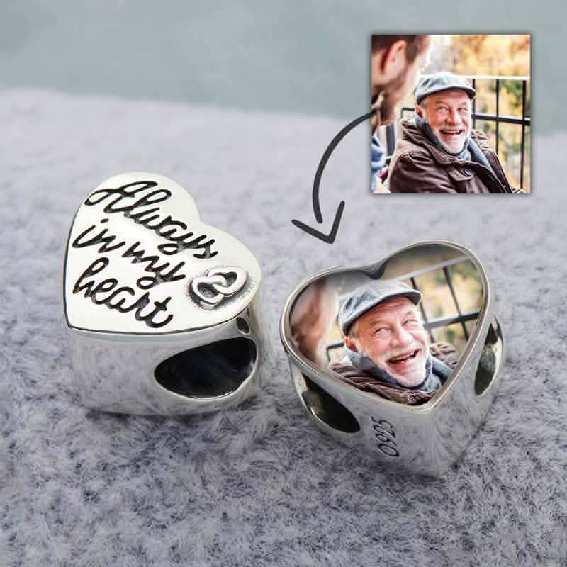 Always Heart Photo Charm | Photo Charms | Featherlings UK