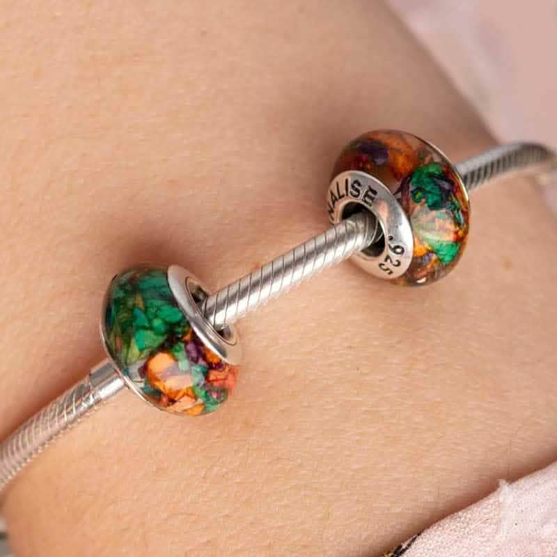 Dried Flowers Charm | Dried Flower Jewellery | Featherlings UK