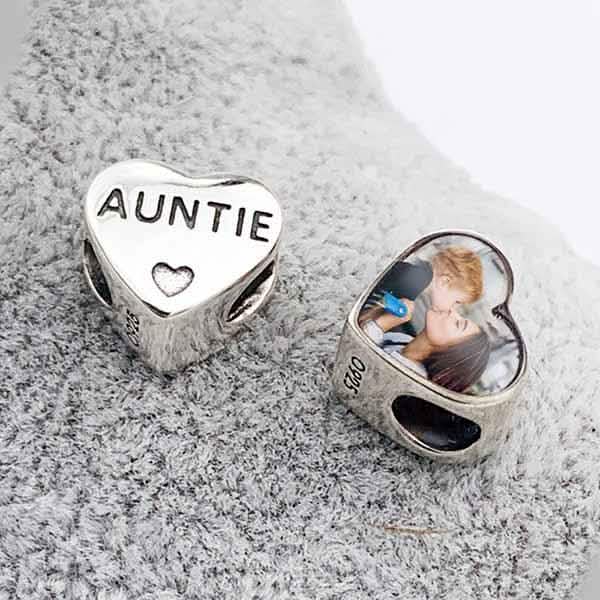 Auntie Photo Charm | Photo Charms | Featherlings UK