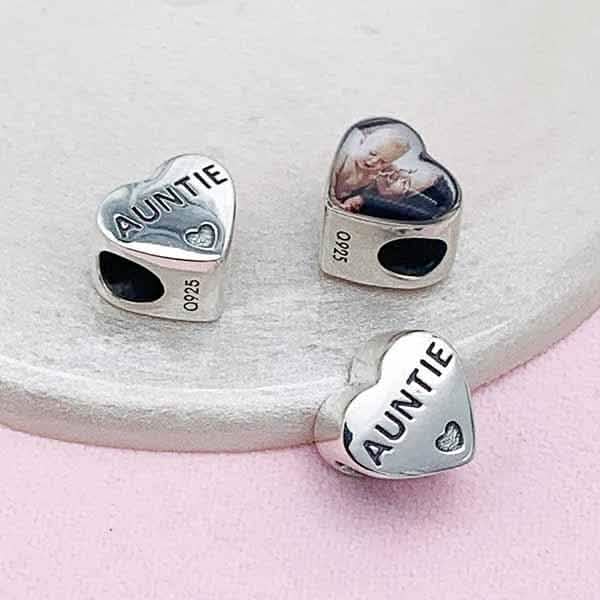 Auntie Photo Charm | Photo Charms | Featherlings UK
