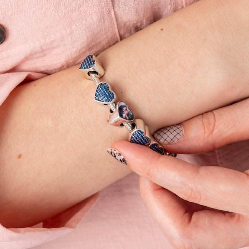 Sapphire Photo Charm | Photo Charms | Featherlings UK