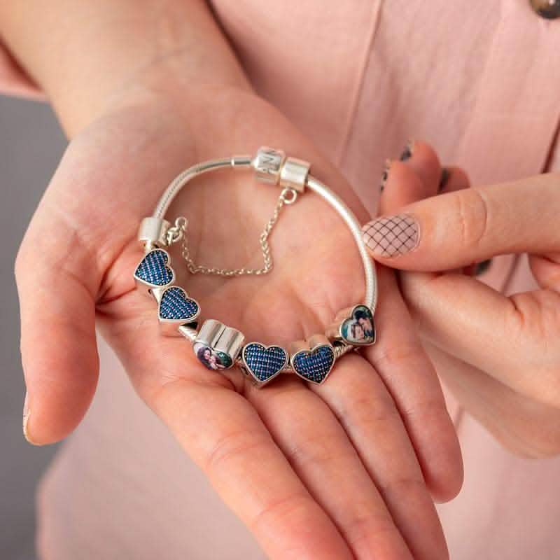 Sapphire Photo Charm | Photo Charms | Featherlings UK