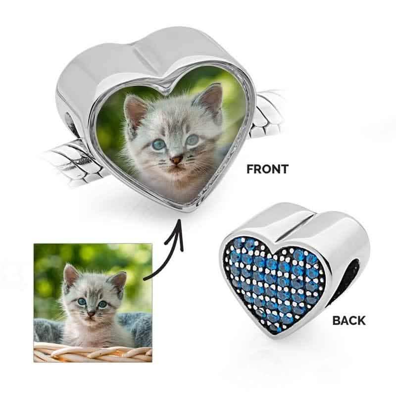 Sapphire Photo Charm | Photo Charms | Featherlings UK
