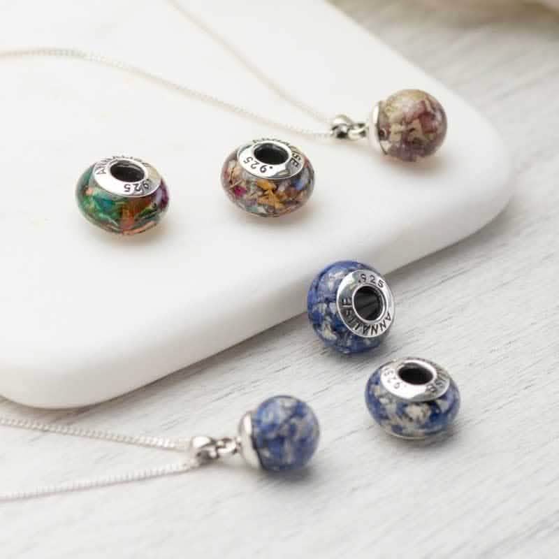 Dried Flowers Charm | Dried Flower Jewellery | Featherlings UK