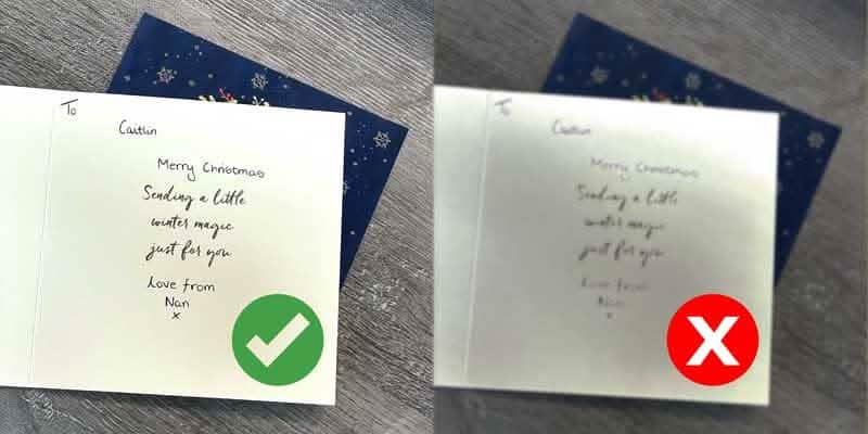 Gold Handwriting Photo Charm | Photo Charms | Featherlings UK