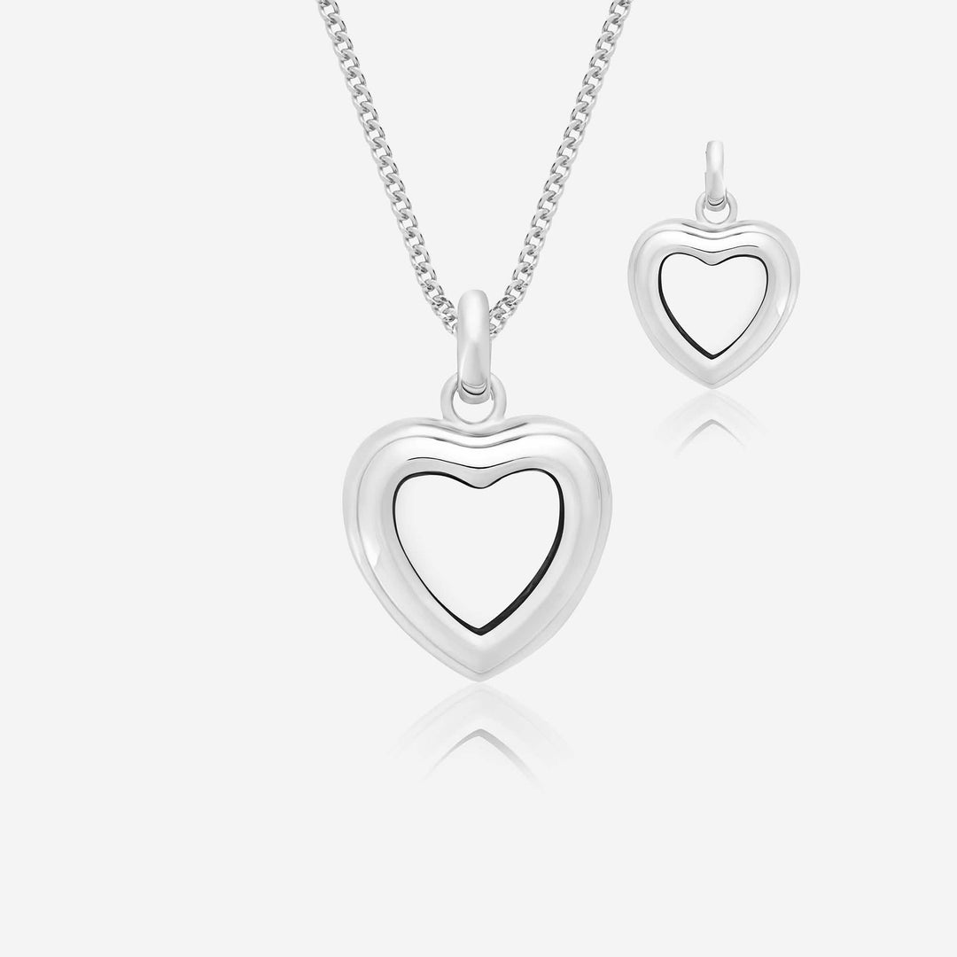 Glass Heart Locket | Photo Locket | Featherlings UK