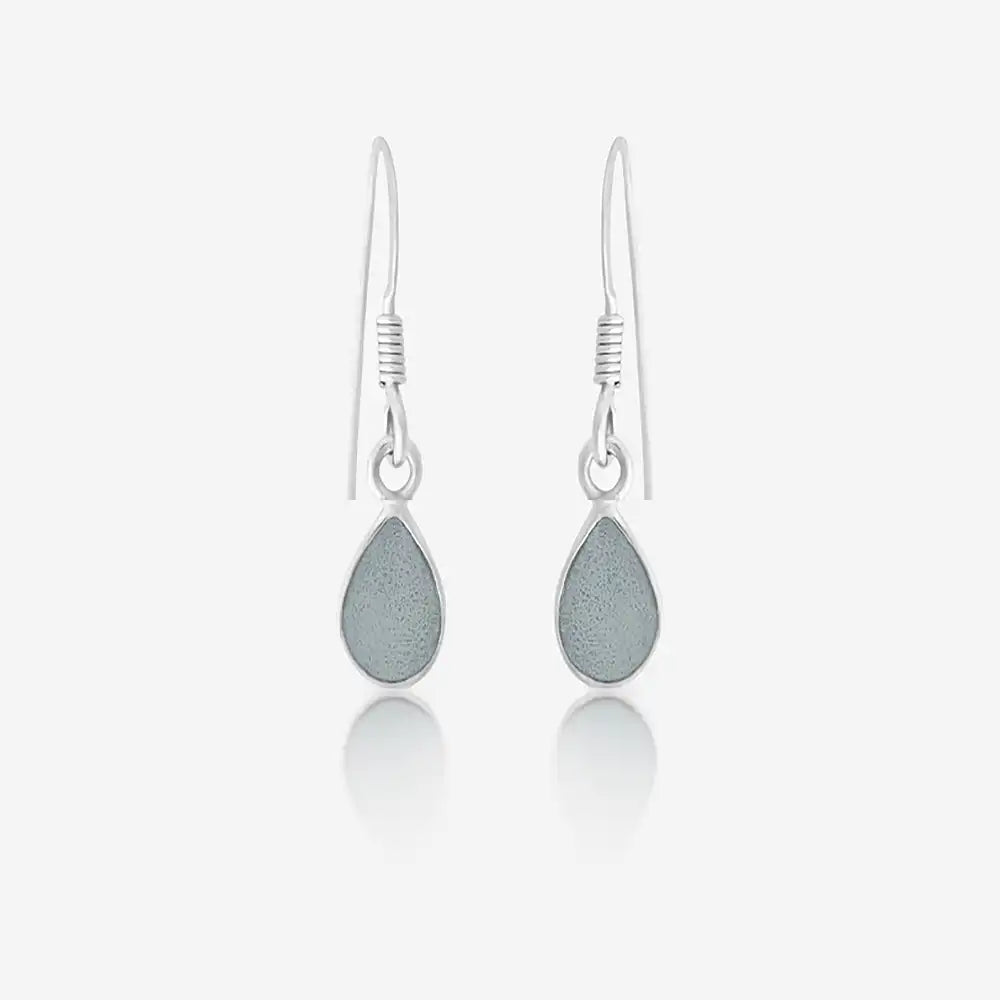 Tear Drop Ashes Earrings | Ashes Charms | Featherlings UK