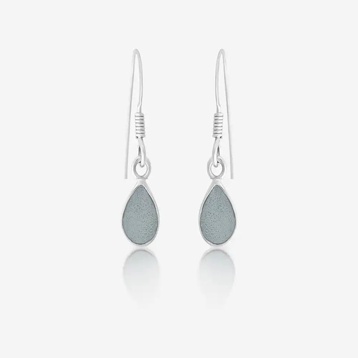 Tear Drop Ashes Earrings | Ashes Charms | Featherlings UK