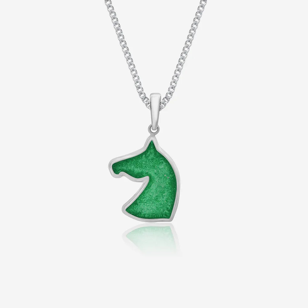 Horse Ashes Necklace | Ashes Pendant | Featherlings UK