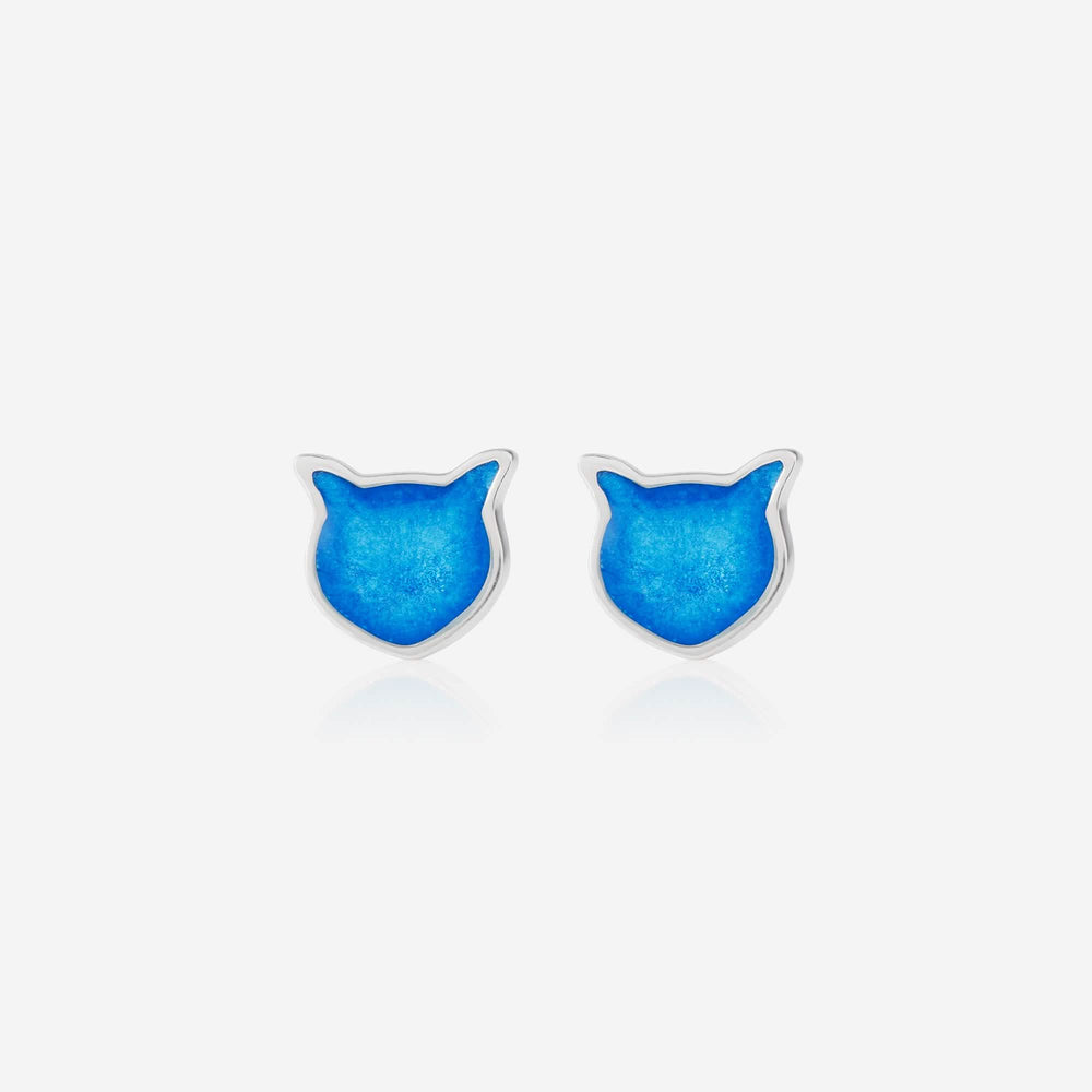 Cat Ashes or Fur Earrings | Ashes Earrings | Featherlings UK