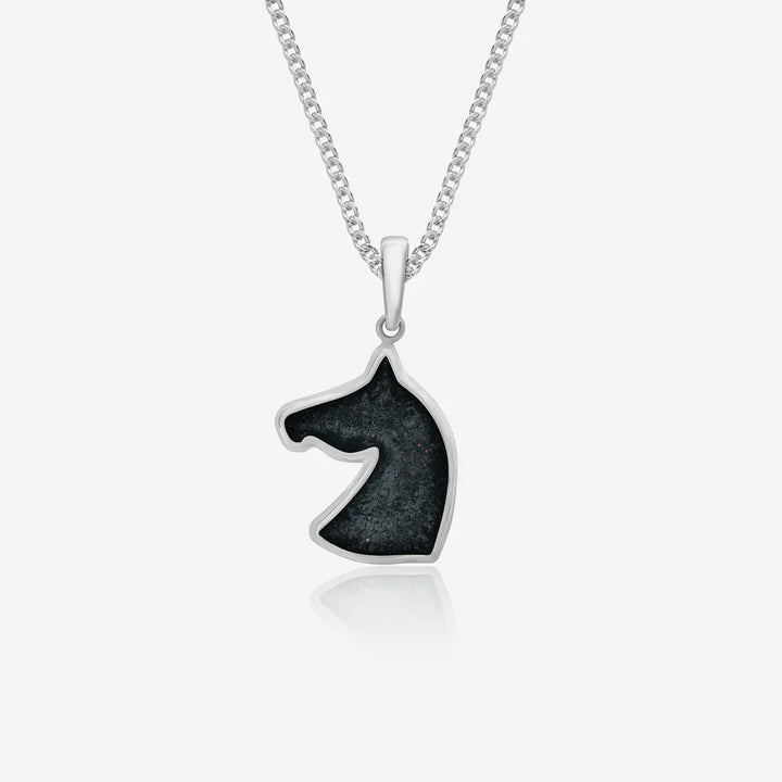 Horse Ashes Necklace | Ashes Pendant | Featherlings UK
