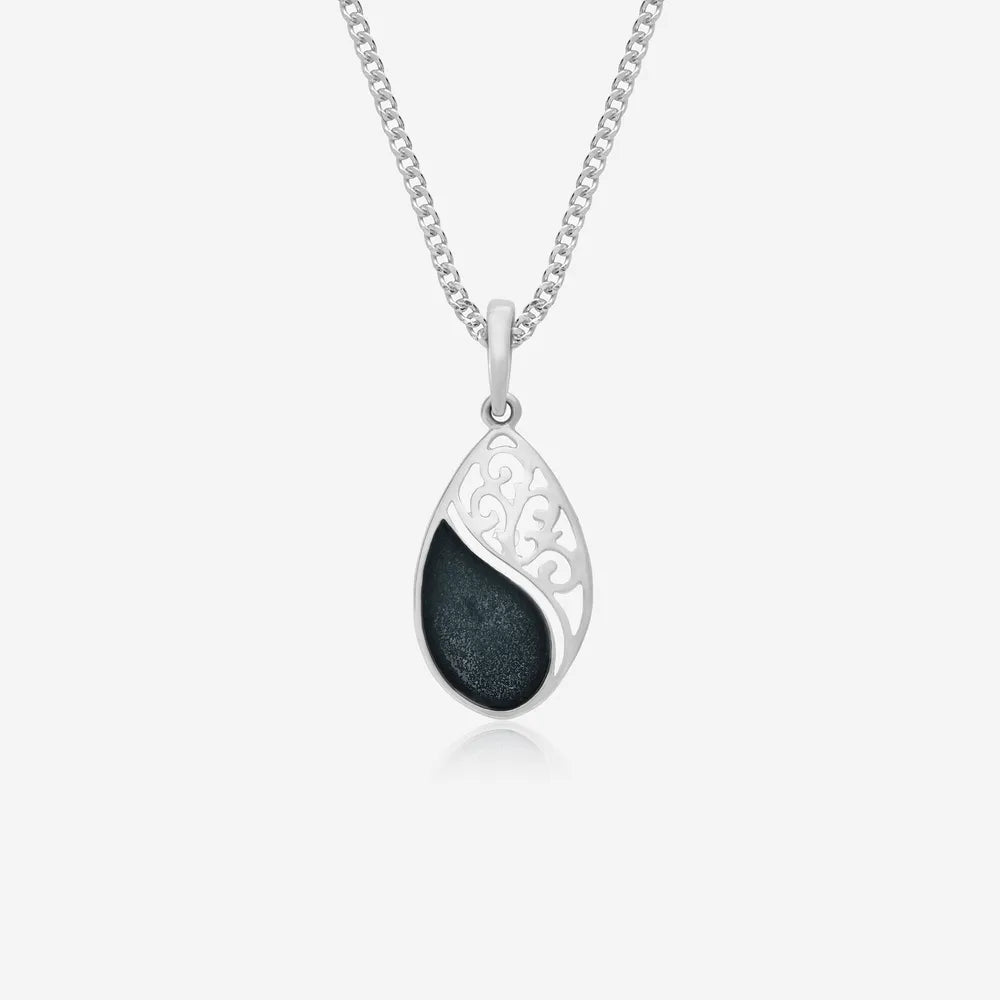 Filigree Ashes Necklace | Ashes Pendant | Featherlings UK
