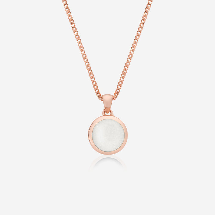 Rose Gold Breast Milk Necklace | Breast Milk Necklace | Featherlings UK