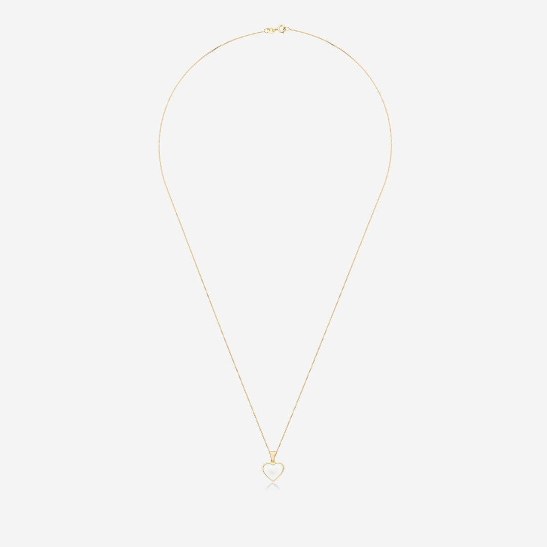 Gold Heart Breast Milk Necklace | Breast Milk Necklace | Featherlings UK