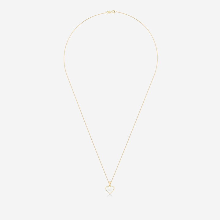 Gold Heart Breast Milk Necklace | Breast Milk Necklace | Featherlings UK