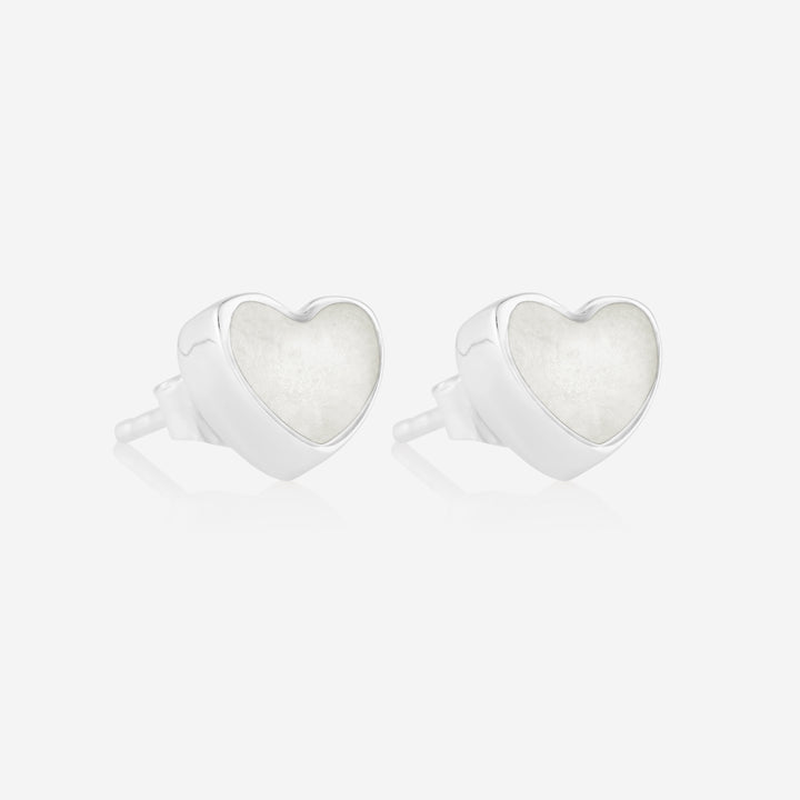 Heart Stud Breast Milk Earrings | Breast Milk Earrings | Featherlings UK