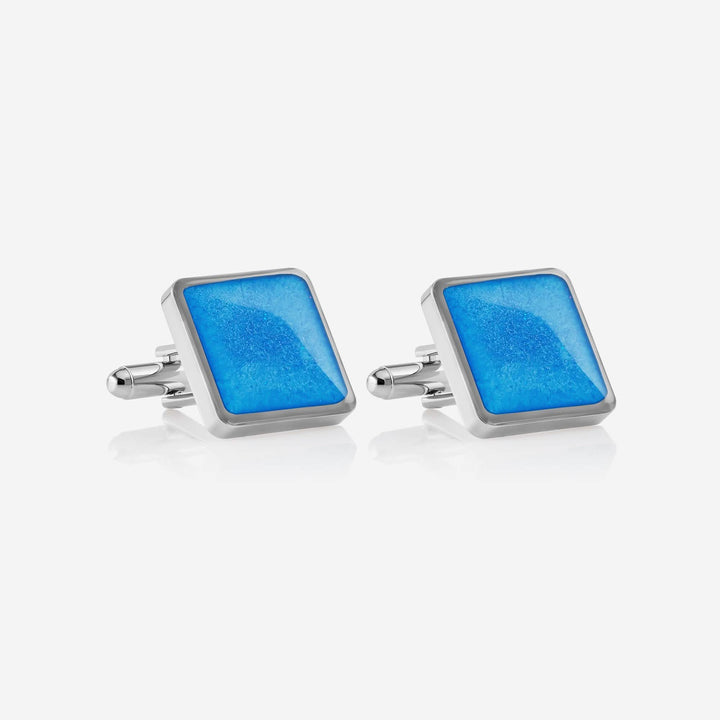 Square Ashes Cufflinks | Ashes Cufflinks | Featherlings UK