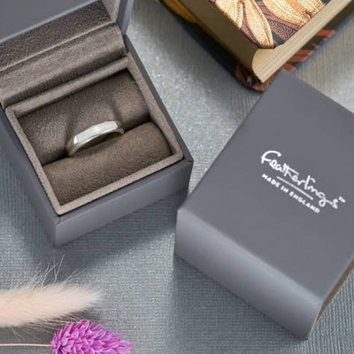 Petite Channel Ashes Ring | Ashes Rings | Featherlings UK