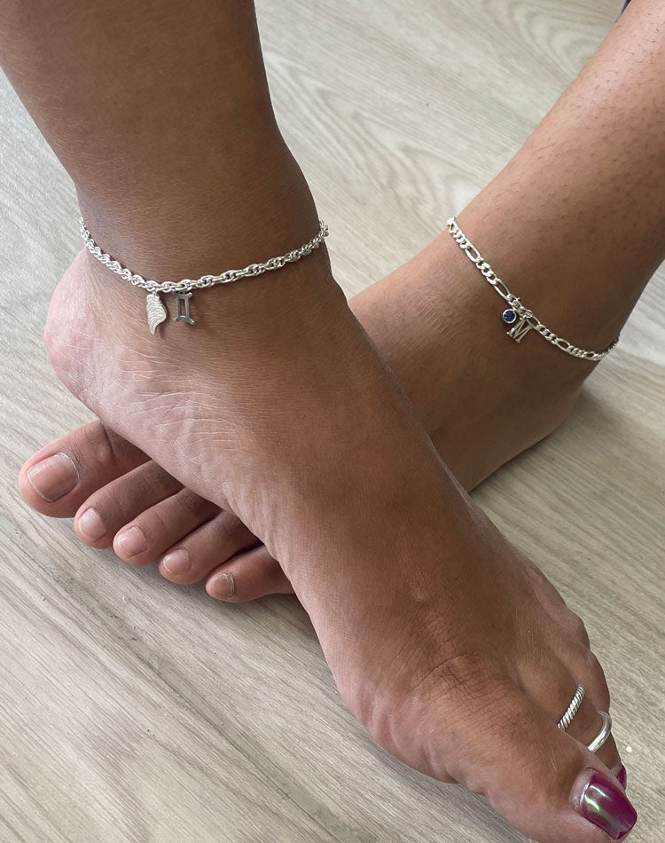 Welded Anklets | Permanent jewellery portsmouth, southampton, gosport, fareham, bournemouth, brighton, havant, worthing, chichester