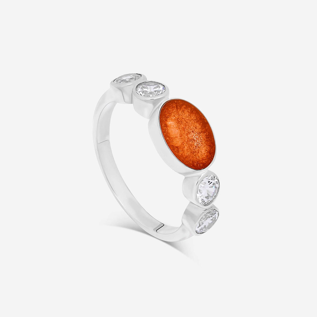 Oval Ashes Ring | Ashes Rings | Featherlings UK