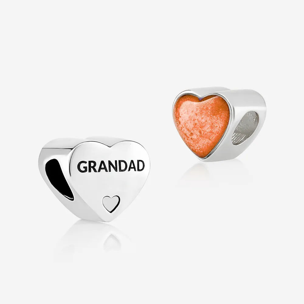 Grandad Ashes Charm | Ashes Charms | Featherlings UK