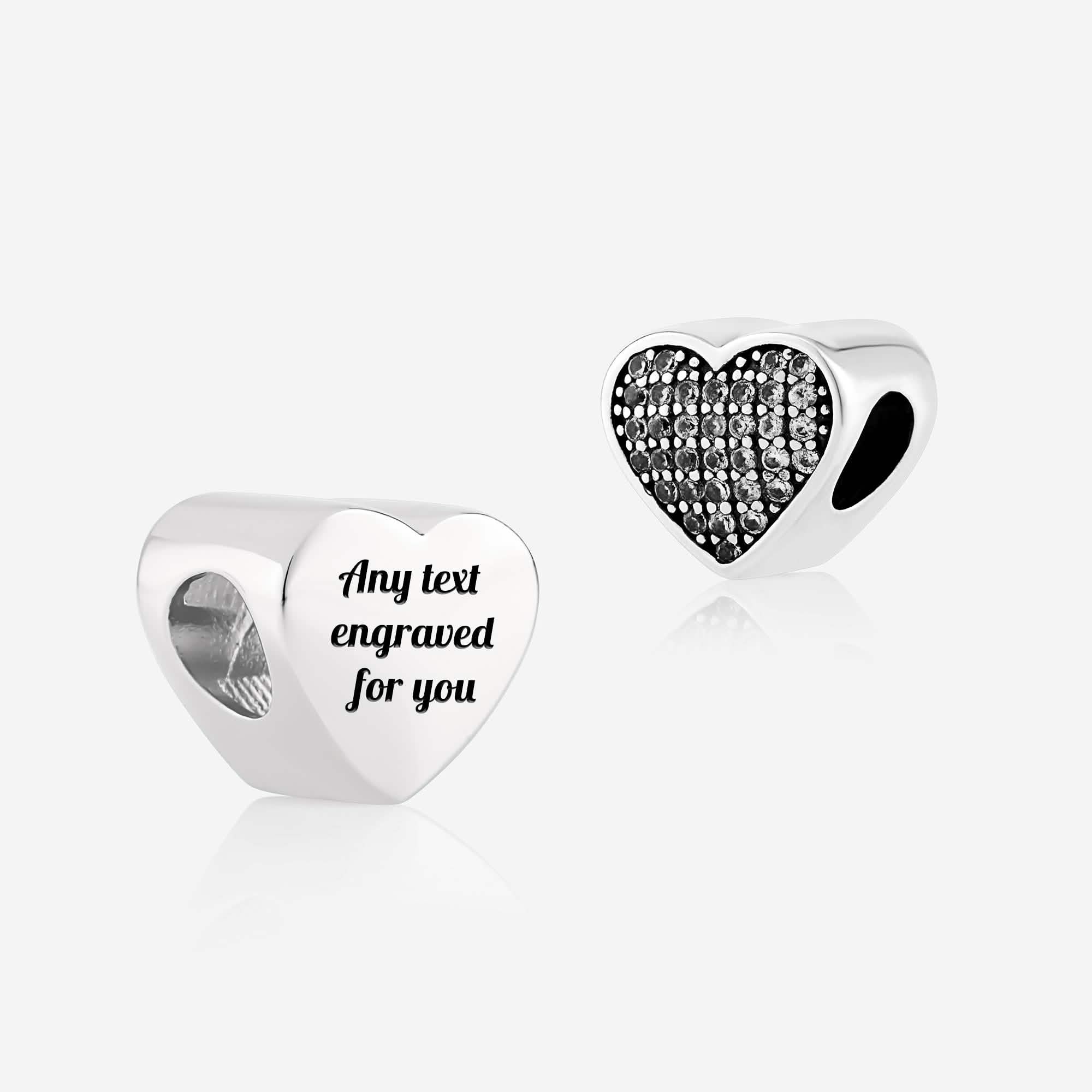 Crystal Engraved Charm | Photo Charms | Featherlings UK