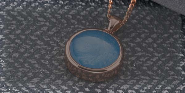 ashes necklaces made by Featherlings