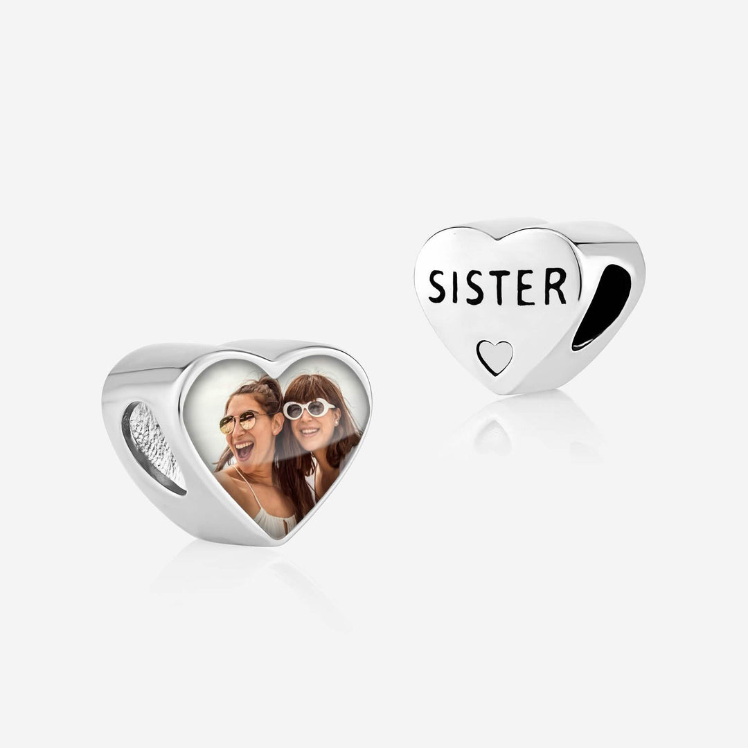 Sister Photo Charm | Photo Charms | Featherlings UK