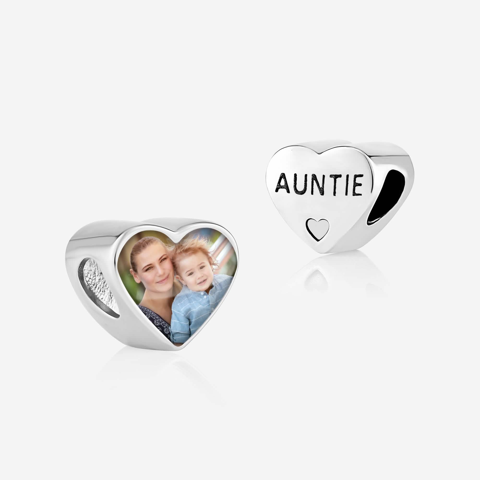 Auntie Photo Charm | Photo Charms | Featherlings UK