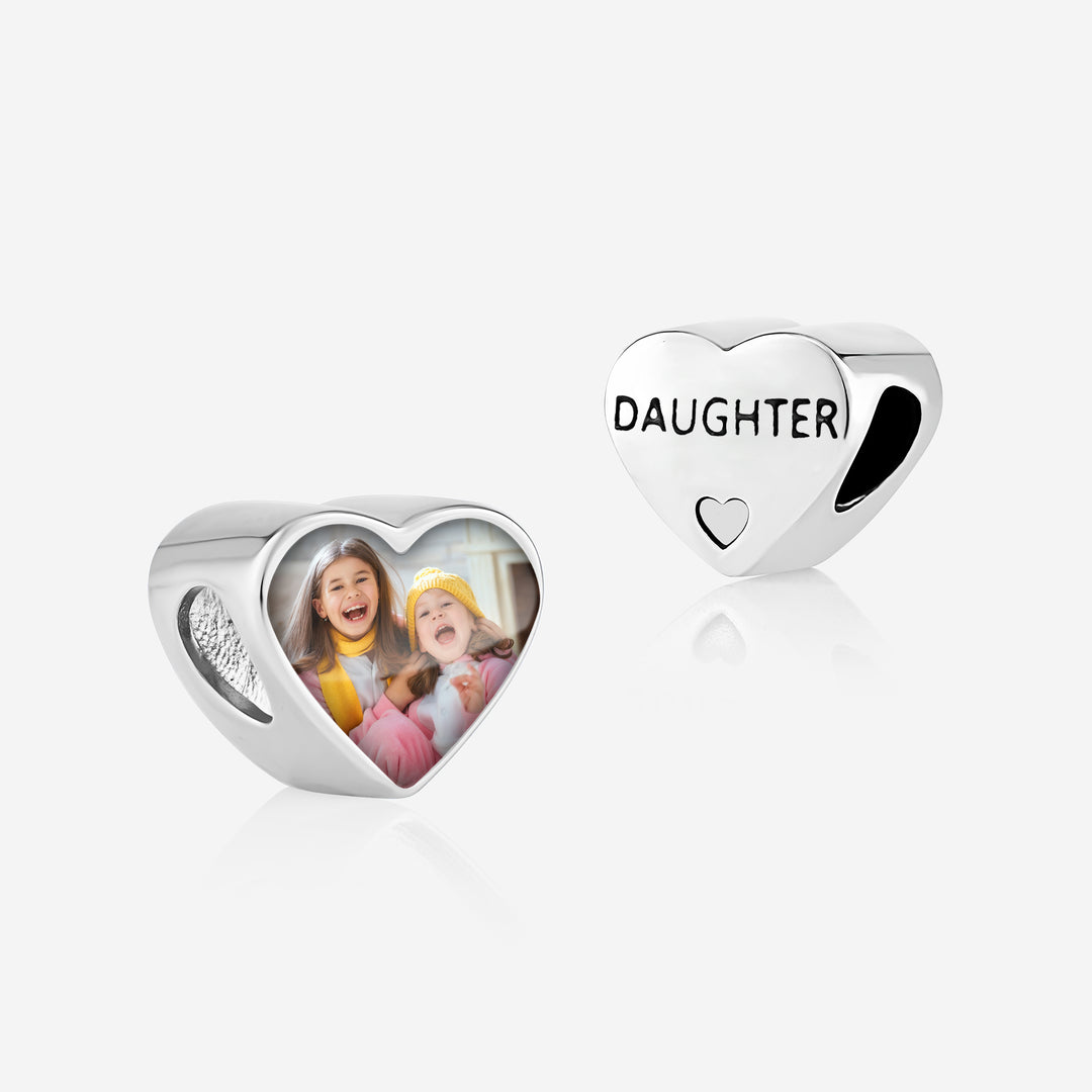 Daughter Photo Charm | Photo Charms | Featherlings UK