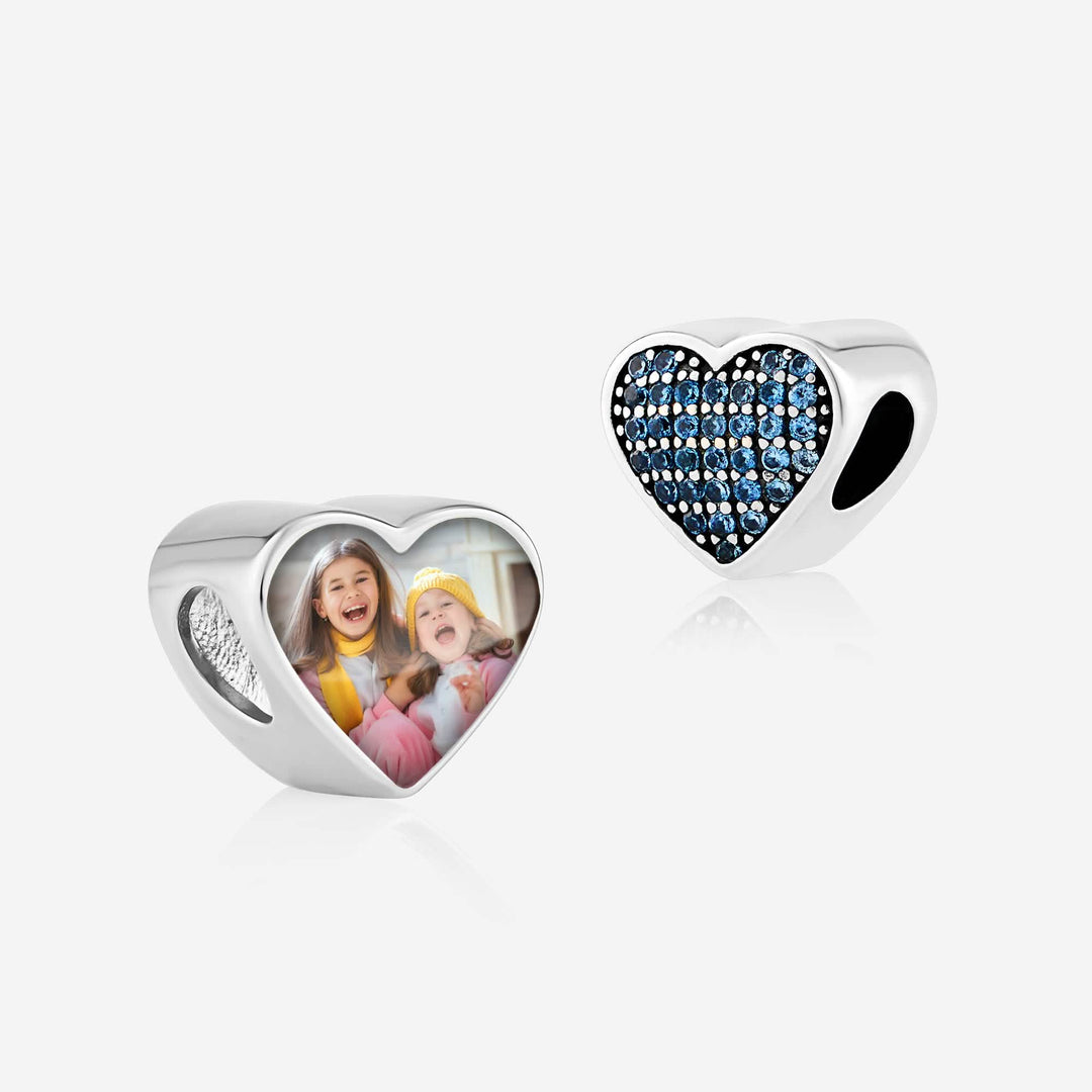 Sapphire Photo Charm | Photo Charms | Featherlings UK