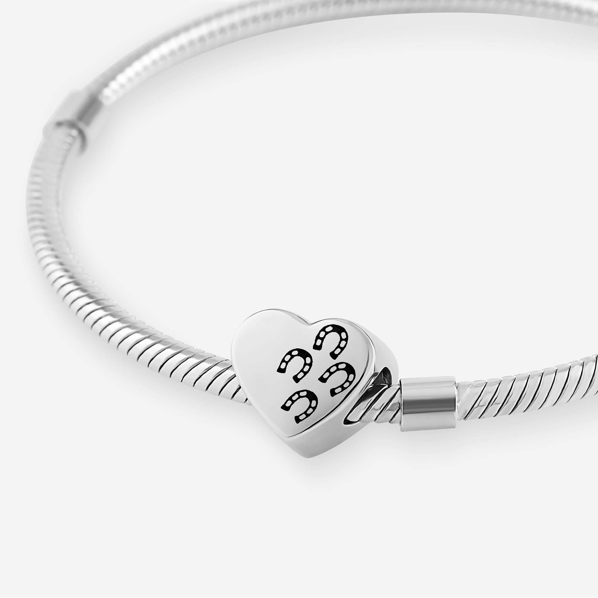 Horse Shoe Prints Photo Charm | Photo Charms | Featherlings UK