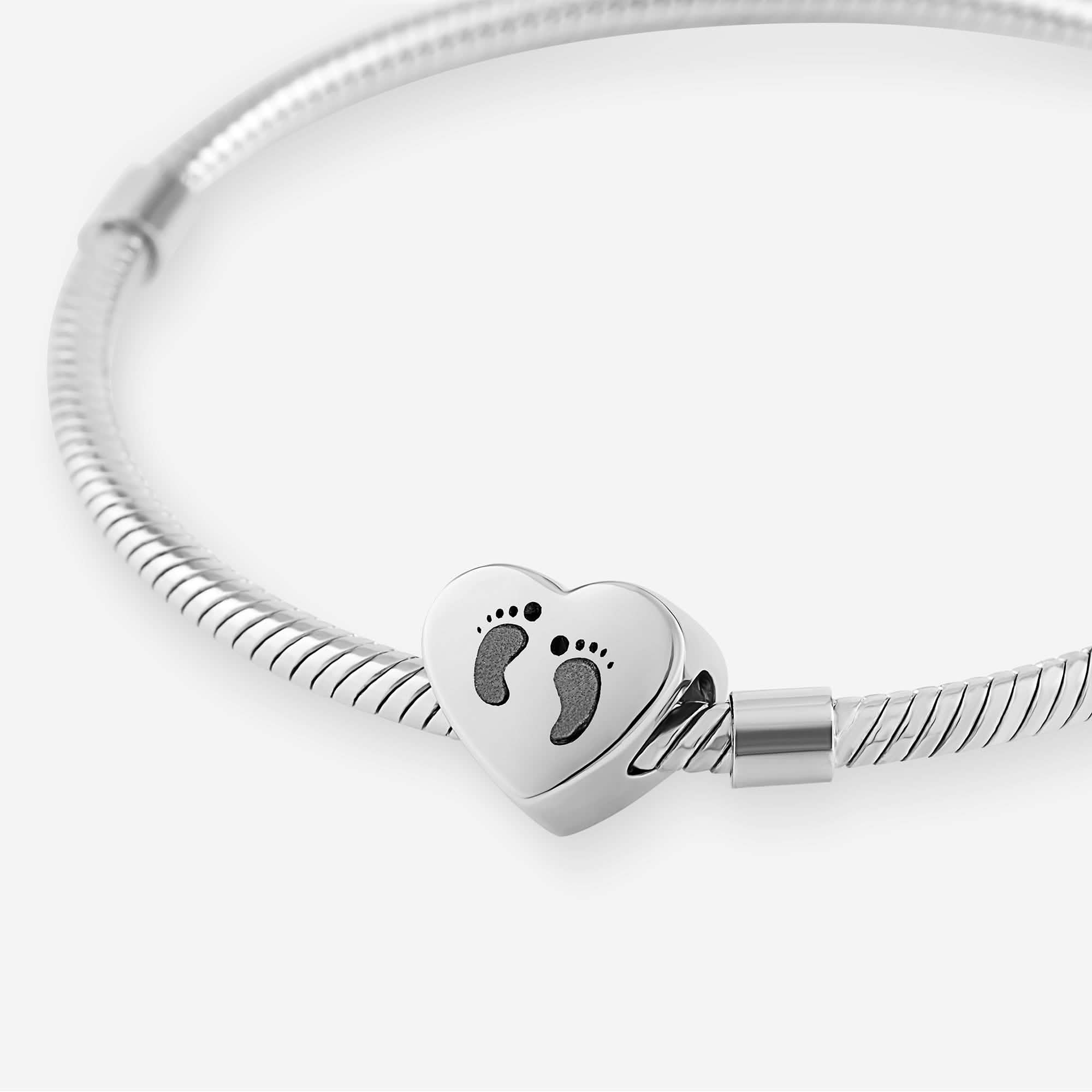 Foot Prints Photo Charm | Photo Charms | Featherlings UK
