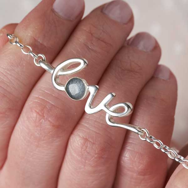 Love Ashes Bracelet | Ashes Bracelet | Featherlings UK