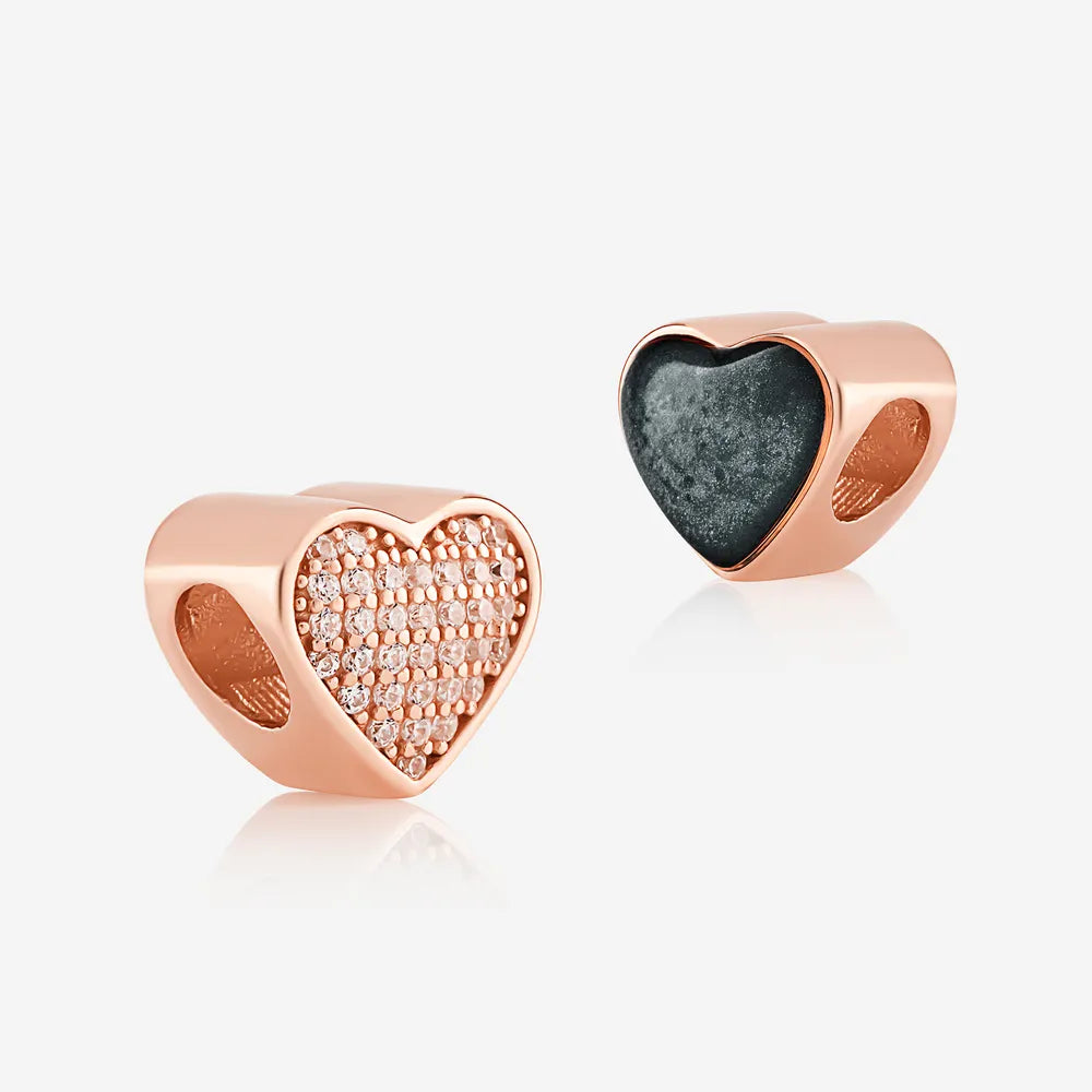 Rose Gold Ashes Charm | Ashes Charms | Featherlings UK