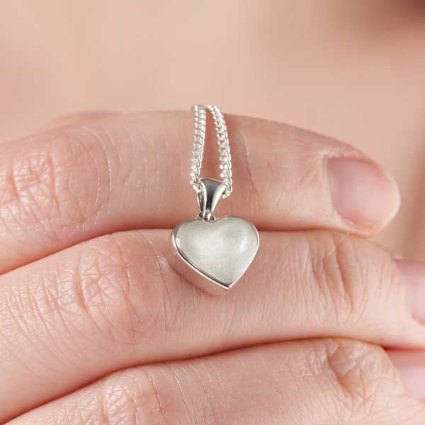 Heart Breast Milk Necklace | Breast Milk Necklace | Featherlings UK