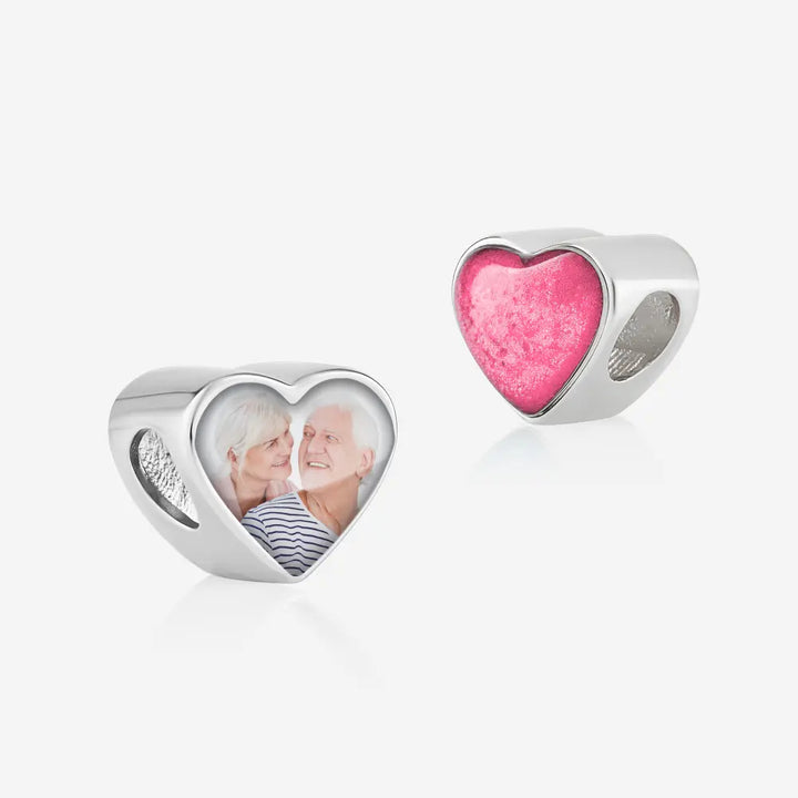 Ashes Memorial Photo Charm | Ashes Charms | Featherlings UK