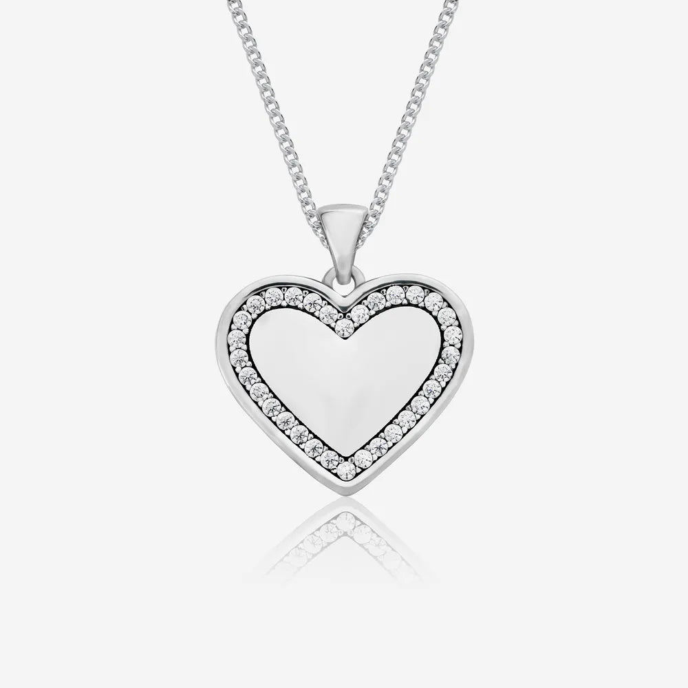 Zirconia Photo Necklace | Photo Locket | Featherlings UK