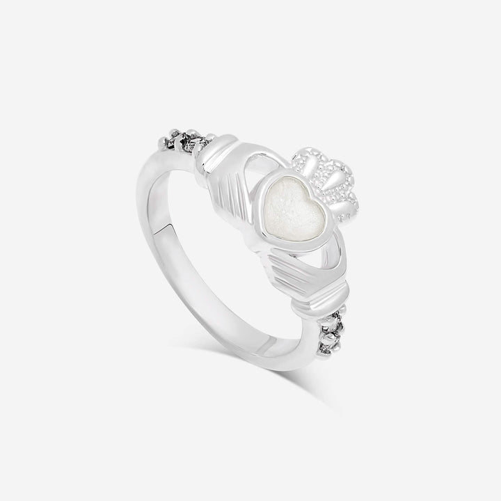 Claddagh Ashes Ring | Ashes Rings | Featherlings UK