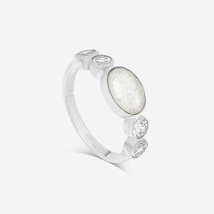 Oval Ashes Ring | Ashes Rings | Featherlings UK