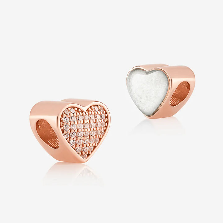 Rose Gold Ashes Charm | Ashes Charms | Featherlings UK