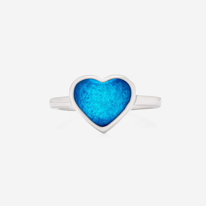 Heart Ashes Ring | Ashes Rings | Featherlings UK