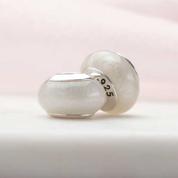 Round Breast Milk Charm | Breast Milk Charm | Featherlings UK