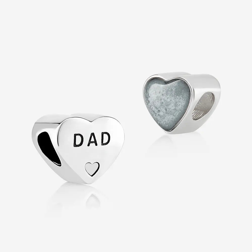 Dad Ashes Charm | Ashes Charms | Featherlings UK