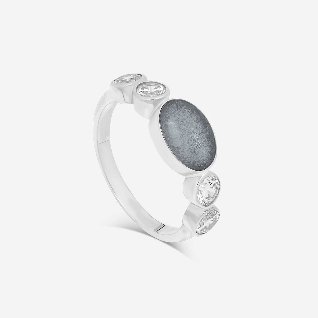 Oval Ashes Ring | Ashes Rings | Featherlings UK