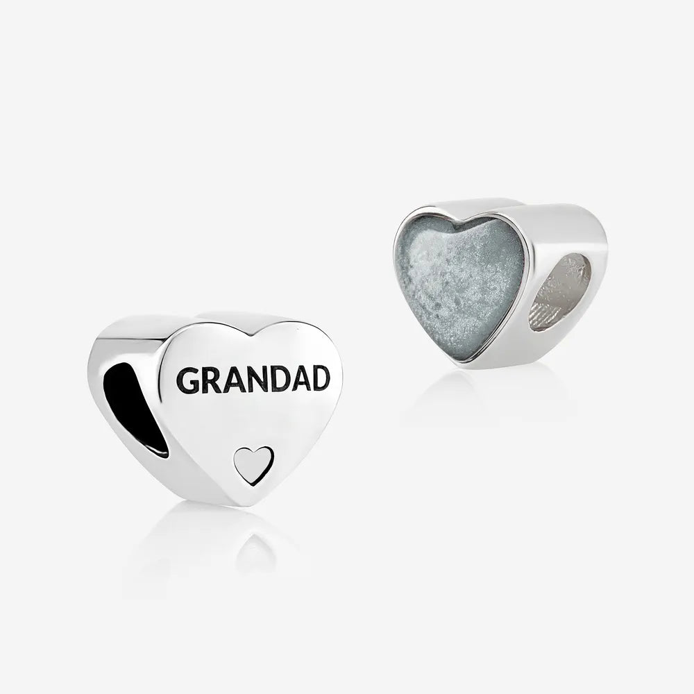Grandad Ashes Charm | Ashes Charms | Featherlings UK