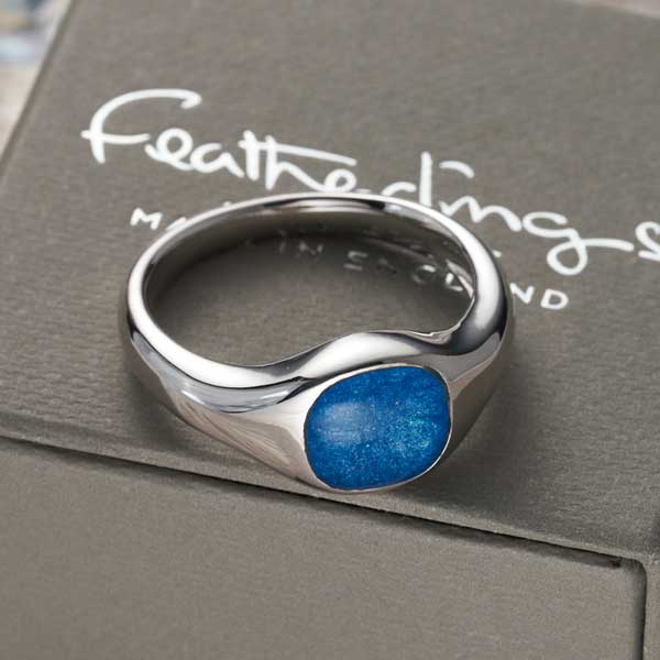 Men's Ashes Ring | Ashes Rings | Featherlings UK